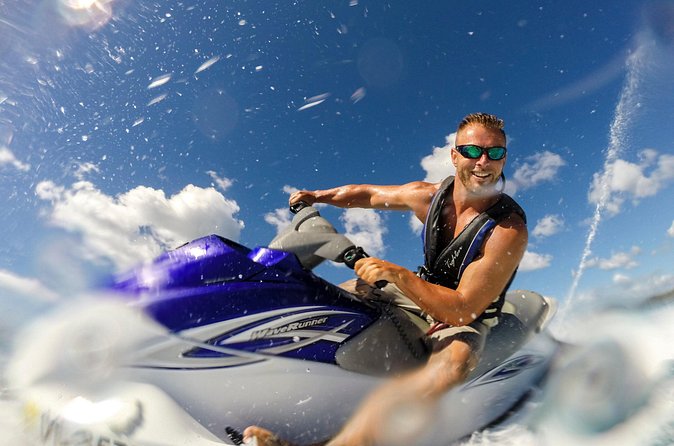 1-Hour Guided Jet Ski Tour in St. Thomas from Frenchman's Reef - The Hassel Island stop: archaeology you can actually picture from the water