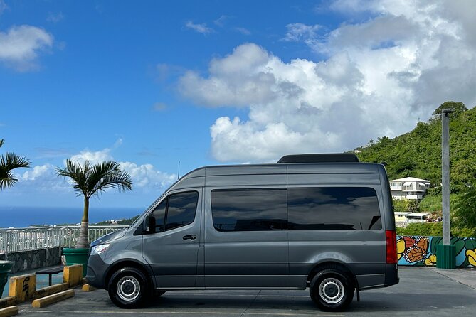 3 Hours Luxury Mercedes Van Tour in Saint Thomas - Inside the Mercedes van experience: comfort, Wi-Fi, and smart-TV downtime