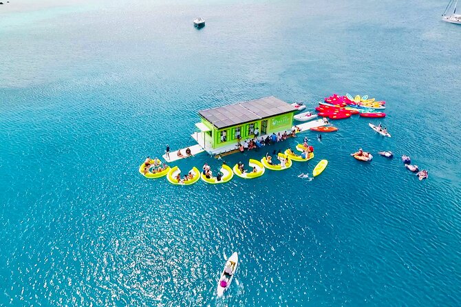 Caribbean Blue Charters - Full Day Boat Charter - 35' Marlin Power Boat - Lunch and Lime out: the floaty taco factor