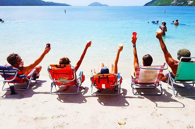 Catamaran Sail to Jost Van Dyke (Soggy Dollar Bar) - Price and value: the $375 rate plus the US$85 cash fee