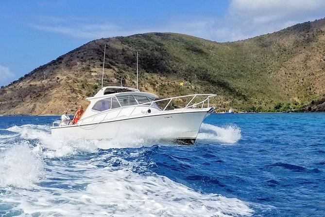 Circle the Island of St. John | Lunch stop at Lime Out (Taco Boat) - North Shore Cruising and the Captain’s First Snorkel Spot