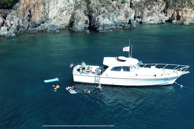Circle the Island of St. John | Lunch stop at Lime Out (Taco Boat) - Lime Out Floating Taco Bar: the Lunch Moment You Should Plan For