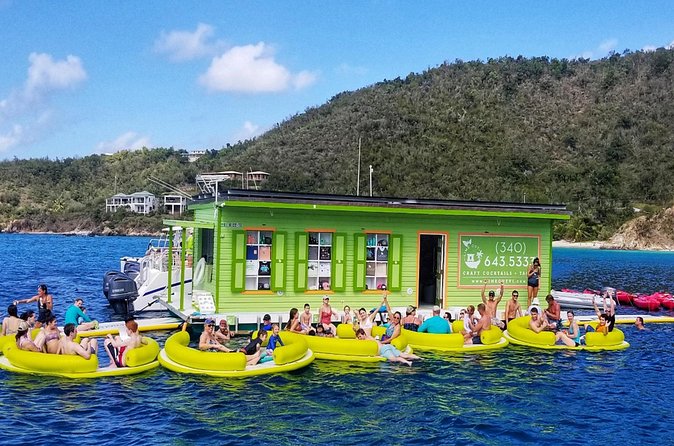 Circle the Island of St. John | Lunch stop at Lime Out (Taco Boat) - Pizza Pi VI Shipwreck Snorkel, Sea Turtles, and Stingrays