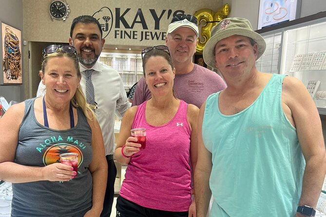 Drinks & Diamonds Shopping Experience in St. Thomas - Kay’s Fine Jewelry in Charlotte Amalie: what a $25 visit gets you
