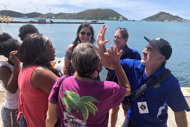 Fantastic St. Thomas Race - The Finish Line Near the Start: Snacks, Drinks, and a Real Refuel