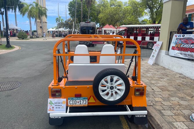Frederiksted Moke Tour - The Fred stop: pool, hot tub, beach, and watersports without the rush