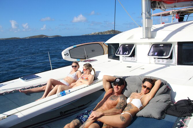 Full Day Private Charter on Luxury Catamaran Sailing. - Your Day Starts at Red Hook, St Thomas (8:30 am to Back Again)