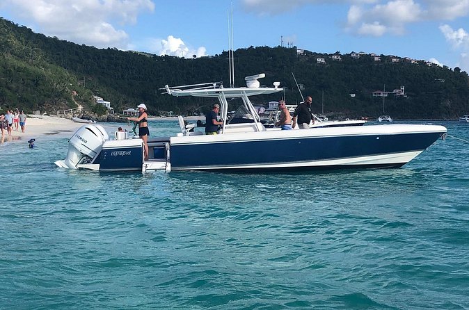 Full Day Snorkeling and Beach Hopping- 37' Intrepid - Price for a group up to 12, and when it feels worth it