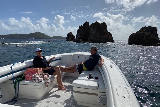 Full Day Snorkeling and Beach Hopping- 37' Intrepid - Where you start: Oasis Cove Marina at 9:00 am, and back again