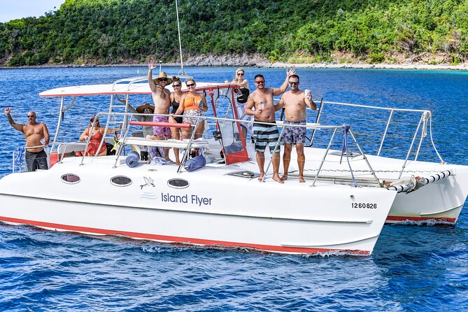 Full or Half Day Private Power Catamaran- USVI Beach and Snorkel - Key things that make this charter work