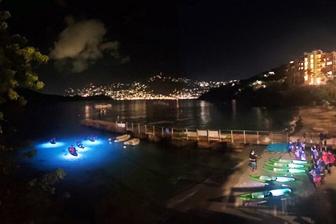 Glow Boats LED Night Kayak from Marriott Frenchman's Cove - Getting to the VI Cat Dock at Marriott Frenchman’s Cove