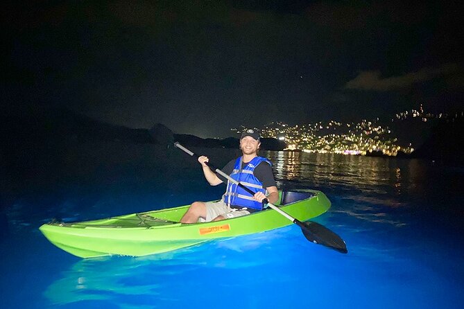 Glow Boats LED Night Kayak from Marriott Frenchman's Cove - What the LED Kayak Lights Are For (and What You Might Spot)