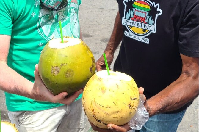 Half Day Cultural Jeep Beach Adventure - 4 Hr Tour St. Thomas - Stop 2: Mountain Top for West-End Views and a Banana Daiquiri
