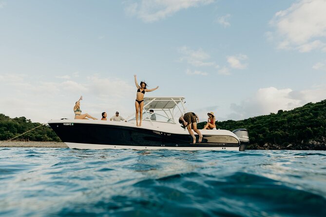 Half or Full-Day Private Boat Charter from St. John or St. Thomas - Price and Value: $795 for Up to 8, Plus Fuel and Tips