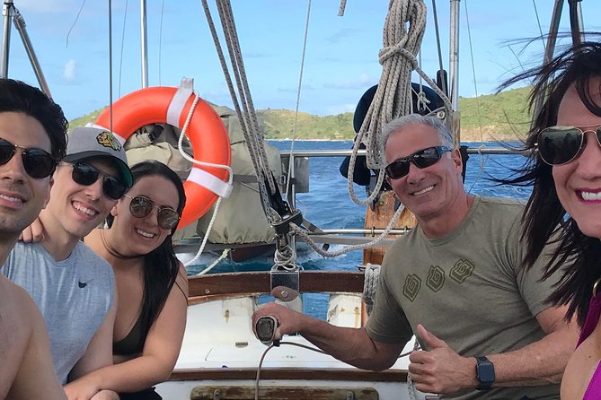 Learn to Sail - Sailing Lessons All Inclusive - Getting on Board at Cruz Bay Ferry Dock and settling into the day