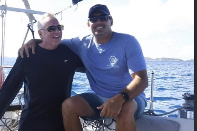 Learn to Sail - Sailing Lessons All Inclusive - The second swim stop and beach time for real Caribbean breaks