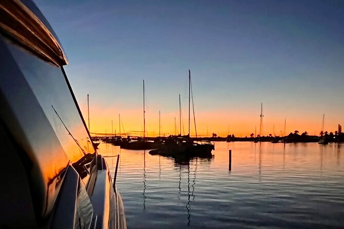 Luxury Catamaran Champagne Sunset Cruise - After Sunset: Charlotte Amalie Harbor Lights and Visiting Yachts