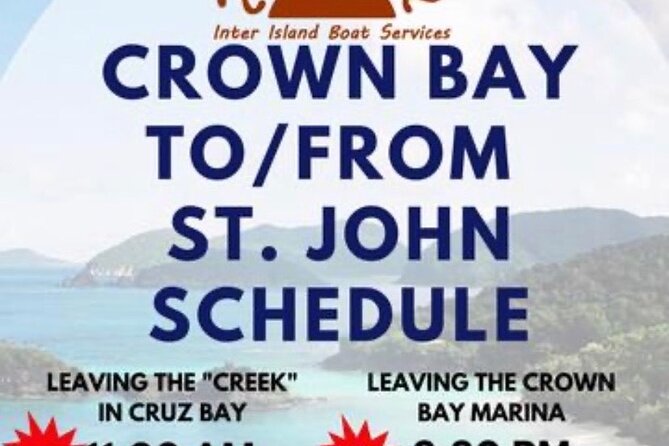 One way private/Airport to Downtown/Crown Bay/Emarld Beach/ - Price and value: what $86.67 per group really means