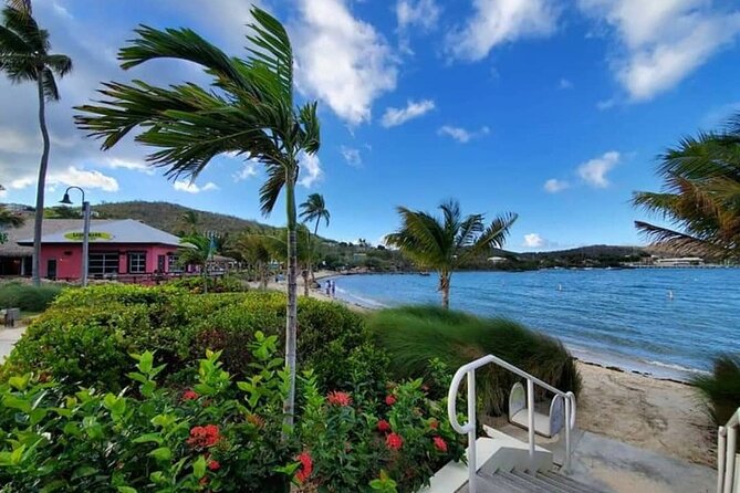 Paradise Taxi & Tours USVI-St. Thomas Airport Transfer to Wyndham Margaritaville - Private, air-conditioned comfort for up to four: the real value