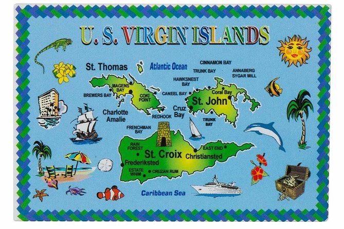 Paradise Taxi & Tours USVI - St. Thomas, Virgin Islands- Island Scenic Tour - Blackbeard’s Castle (Skytsborg): Pirate Lore From a Danish Watchtower