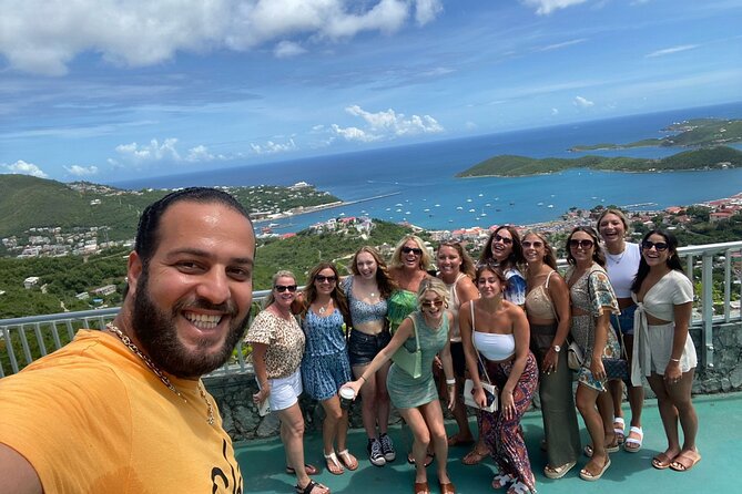Paradise Taxi & Tours USVI -St. Thomas, Virgin Islands-Private Group-Island Tour - A private, A/C St. Thomas circuit from Cruz Bay