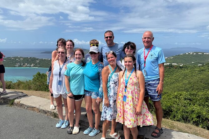 Paradise Taxi & Tours USVI -St. Thomas, Virgin Islands-Private Group-Island Tour - First stop: cruise-port views and Main Street duty-free time