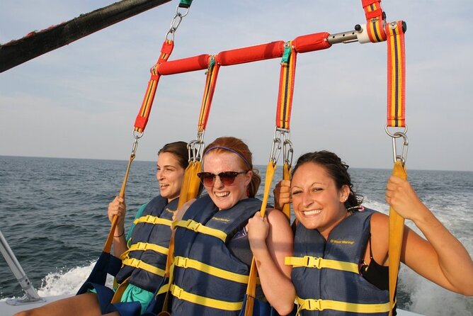 Parasail Experience in St Croix - Crew energy: Captain Hunter, Delaney, and the rest of the team