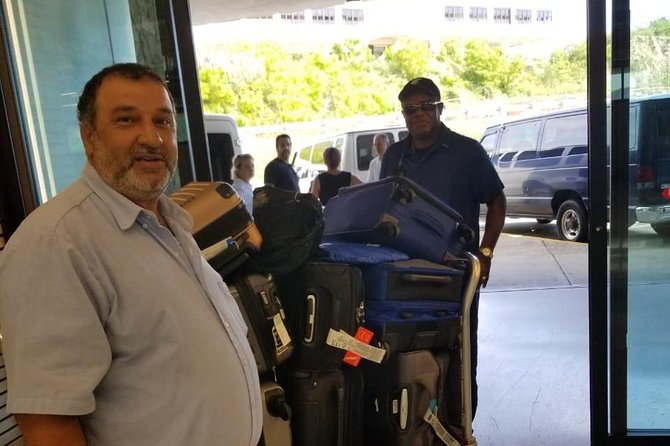 Private Airport Round Trip Transportation to Hotels in St Thomas - From CEKA to Charlotte Amalie area hotels, step by step