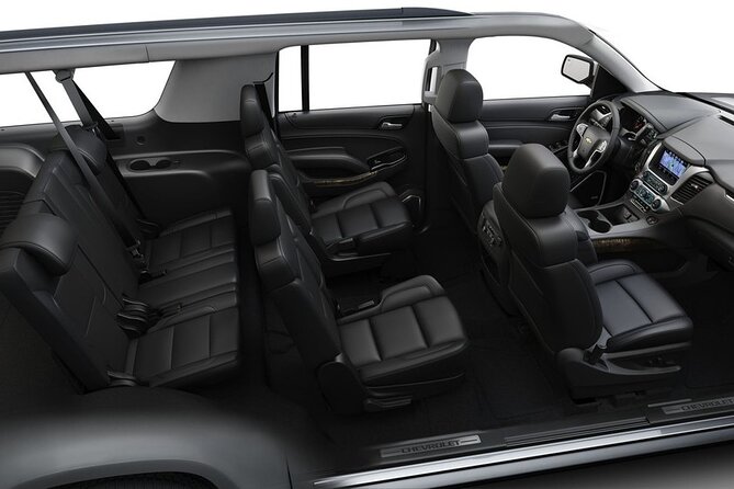 Private Airport Transfer in Luxury Vehicle- St. Thomas, USVI - Inside the air-conditioned luxury SUV, plus WiFi that actually helps
