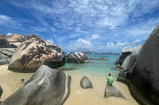 Private Full Day Charter to the British Virgin Islands from USVI - Sandy Cay: The Swim and Photo Moment on an Uninhabited Sand Island