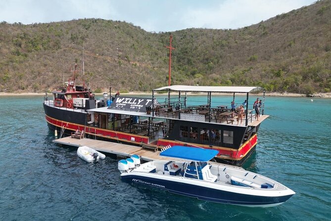 Private Full Day or Half Day Charter - 37' Midnight Express - Passport Checks and Border Reality (Soper’s Hole and Cruz Bay)