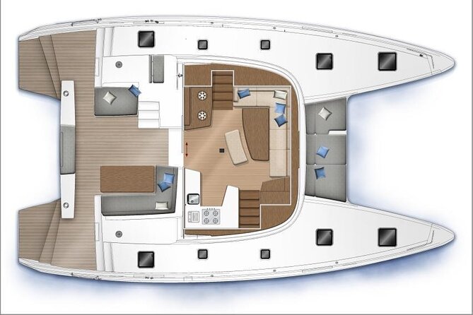 Private Luxury Charter Aboard New Multi-Deck Lagoon Catamaran - After snorkeling: drinks, rum punch, and an easy sail to the beach