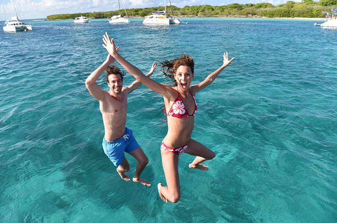 Private St Thomas Luxury Catamaran Trip for Groups up to 24 Guest - A day built around islands, harbors, cays, and white sand