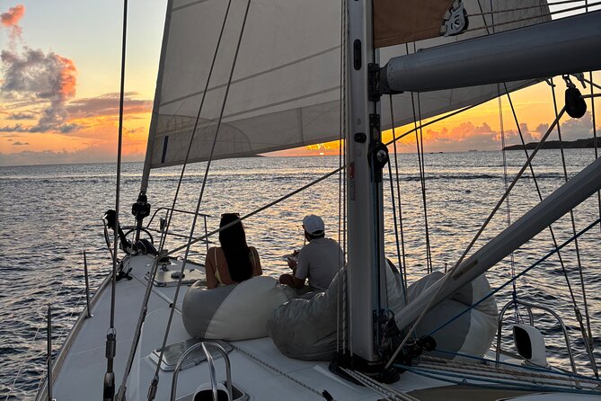 Private Sunset Sail, Open Bar, 12 Guests, Amazing Island Views - Crew service that makes the sail feel personal