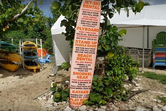Rainbow Beach with Round-trip Transportation in St. Croix - Finding the beach entrance and choosing your first move