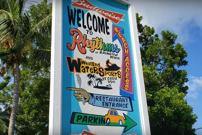Rainbow Beach with Round-trip Transportation in St. Croix - Your day at 9:00 am start: how the pickup and return usually feel