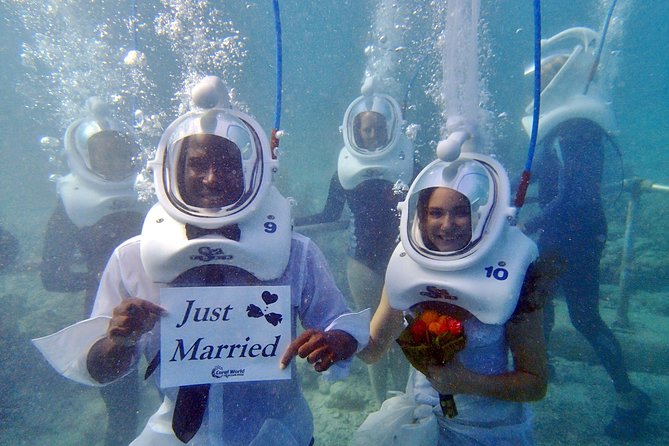 Sea Trek Helmet Dive at Coral World Ocean Park - Photos, Underwater Cameras, and the $50 Picture Package Reality