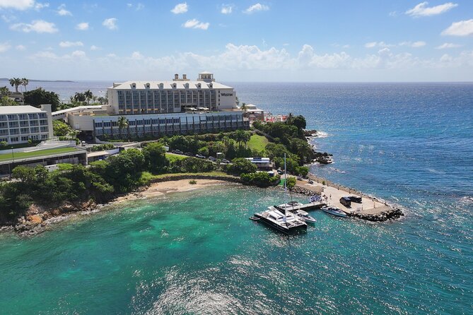 Shared VIP Shuttle from Westin Frenchman's Reef to STT Airport - Shared Van Comfort and Timing, 20 to 45 Minutes on St. Thomas Roads