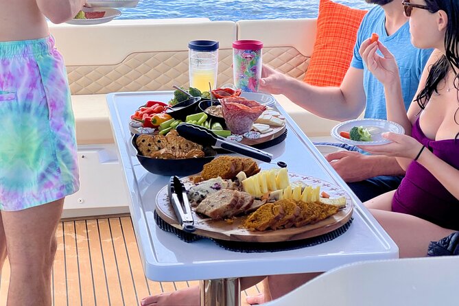 St. John Luxury Catamaran Turtle Snorkel and Cays Full Day - What You Get Onboard: Breakfast, Deli Lunch, Open Bar, and Real Comfort