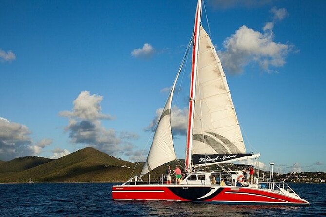 St. John Sail with Bar and Hors d'Oeuvres to Lovango Dinner - Timing and meeting at the Westin (so you are not scrambling)