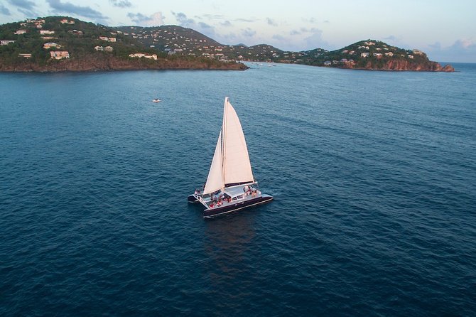 St. Thomas Dinner Sail to St. John with Open Bar & Hors D'oeuvres - Ritz-Carlton - Food and drinks: open bar, hors d’oeuvres, cordials, and dessert