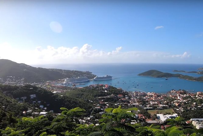 St. Thomas Island Tour with Mountain Top and Magens Bay Beach - Mountain Top on Crown Mountain: views, duty-free shopping, and that banana daiquiri moment