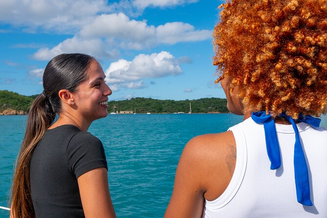 St. Thomas Sunset Sail, Serenity at Sea - Getting to R Bar St Thomas and showing your mobile ticket