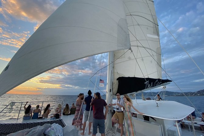 Sunset & Harbor Lights Dinner Sail from the Marriott's Frenchman's Cove - The sailing route: from Little Buck Island toward harbor lights