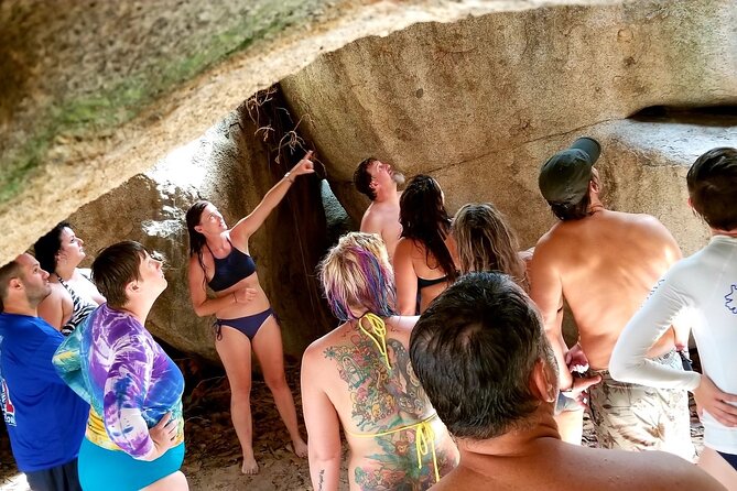The Baths and White Bay - Stop 1: The Baths National Park guided walk through the rocks