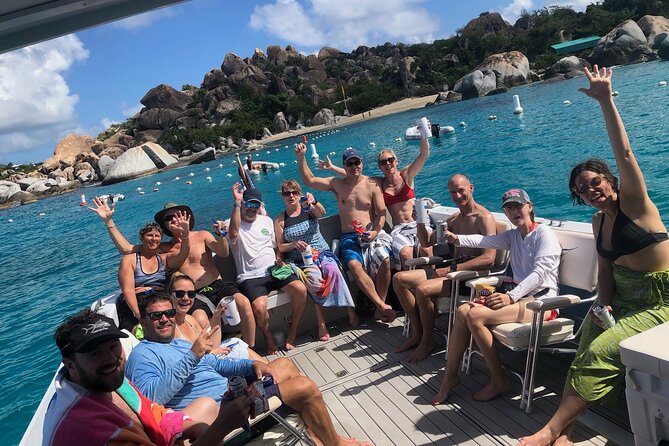 The Baths and White Bay - Stop 3: White Bay on Jost Van Dyke, swim ashore and lunch by the water